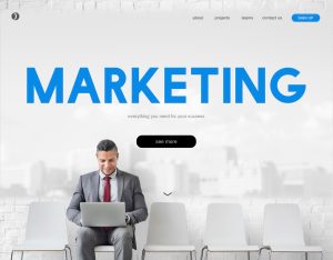 marketing web site